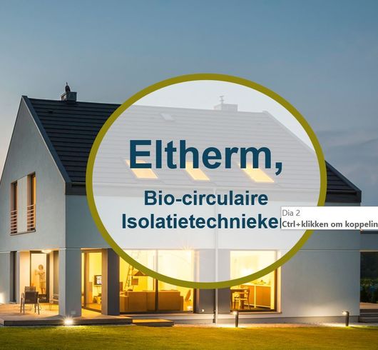TTT ELTHERM bio-circulaire isolatietechnieken