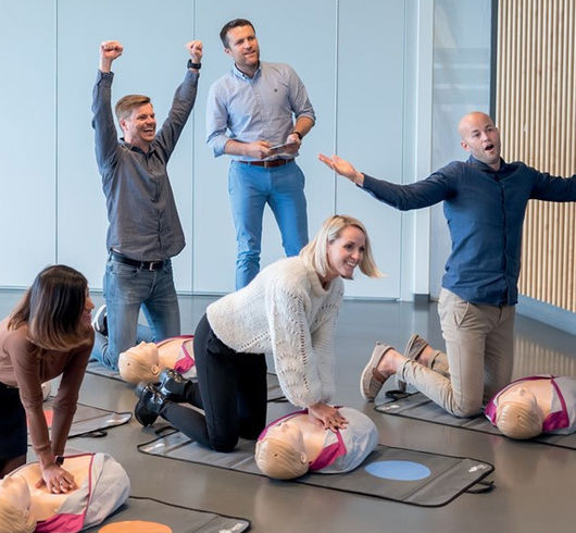 TTT QCPR reanimatiepoppen met real-time feedback