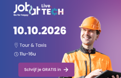 Jobat Live Tech op 10 oktober 2026 te Brussel